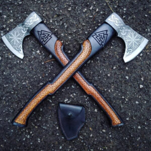 Dual Carbon Steel Viking Axe